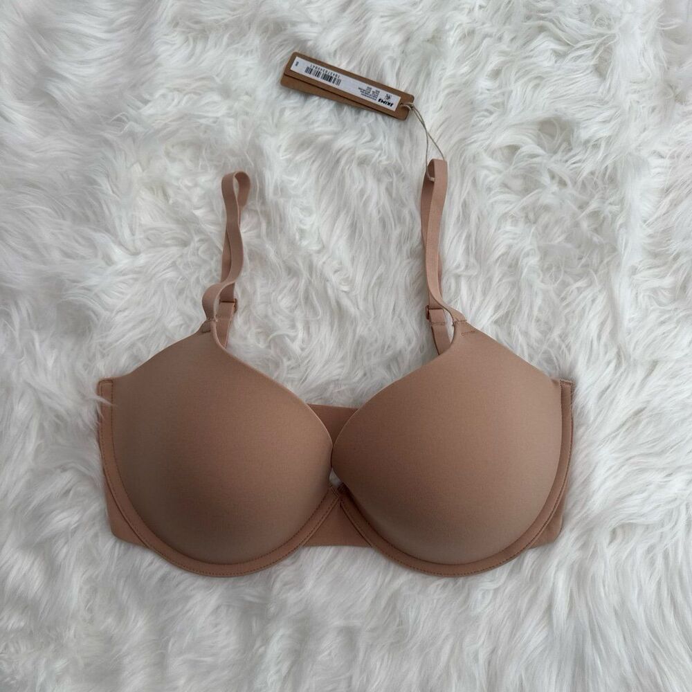 Skims Fits Everybody PushUp Demi Bra Clay Size 32DD